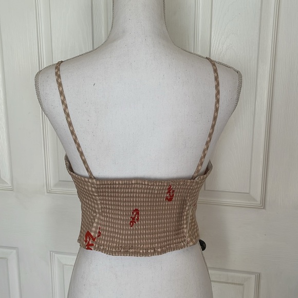 Celandine Smocked Tube Top anchors NWT - Picture 7 of 9